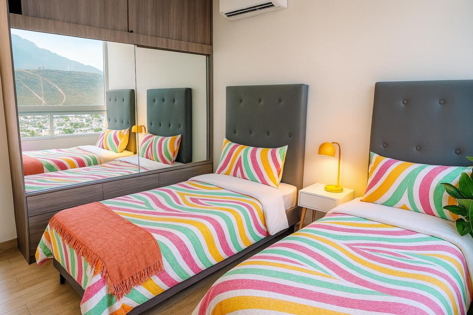 Stylish Panoramic Views Loft Apartment Monterrey